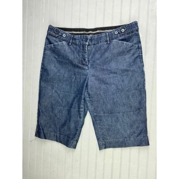 Express Design Studio Size 8 Womens Shorts Bermuda Editor Mid Rise Stret… - Picture 1 of 4